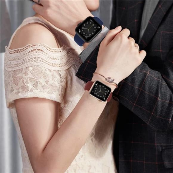 15 Pack Soft Silicone Bands Compatible with Apple Watch Band 40mm 41mm 38mm 45mm - Picture 6 of 6